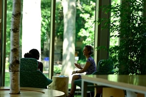 Students Chatting